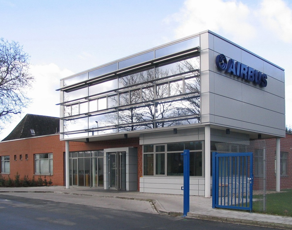 Empfangsgebäude Airbus