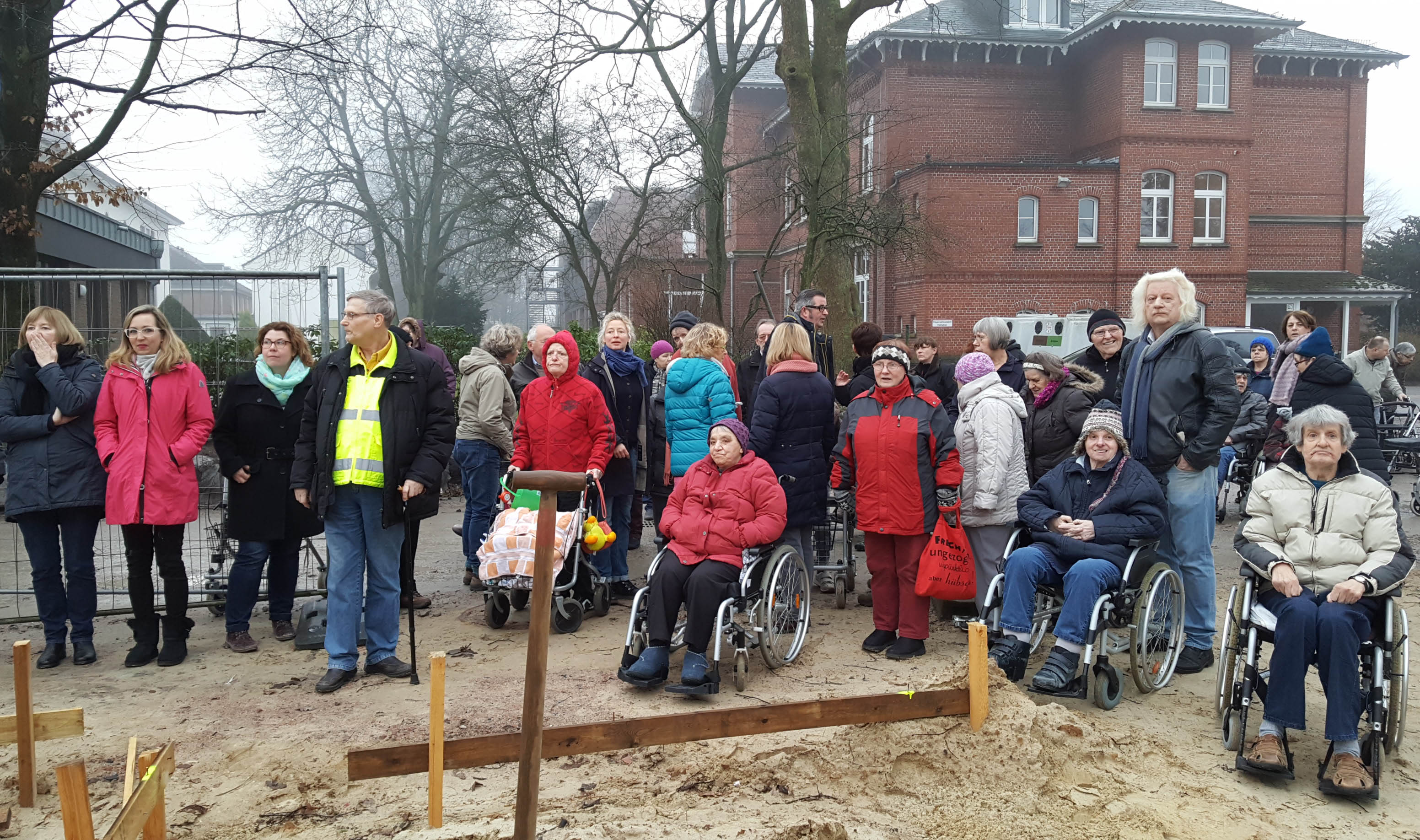 Grundsteinlegung Tagesstruktur Gertrudenheim 30